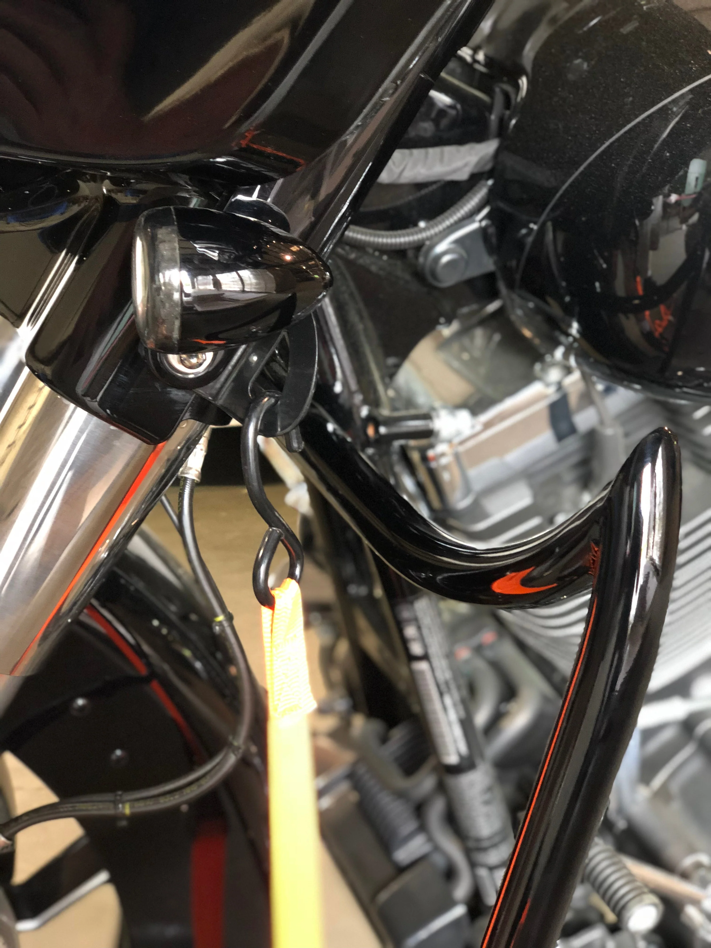 Trailer Tie Down Brackets for '97-'23 Street Glide-Bronze - Image 2